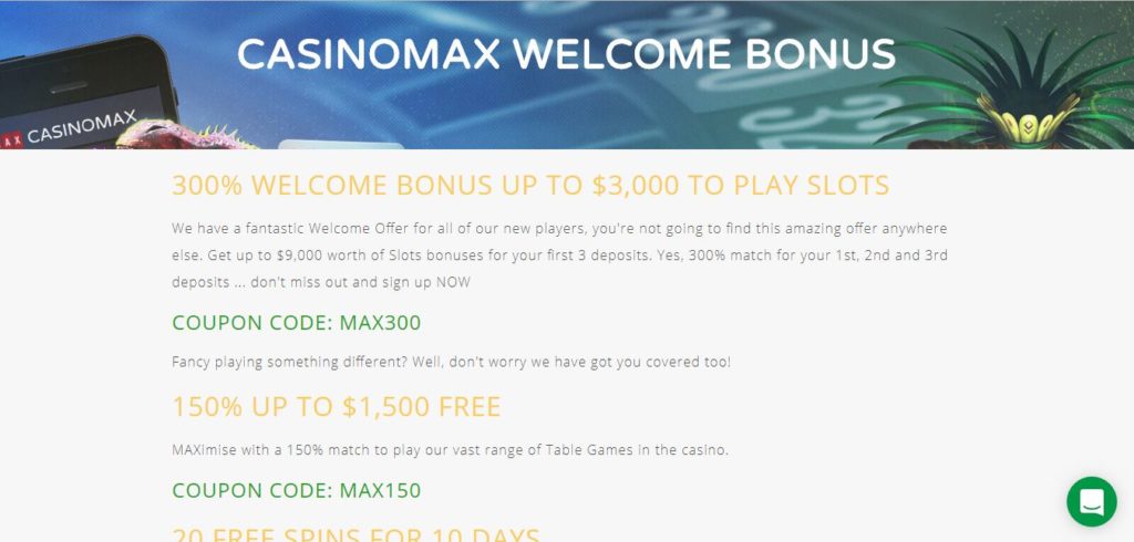 casino-max-home-welcome-bonus