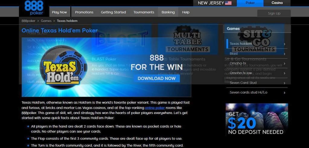 Pacific poker 888 download