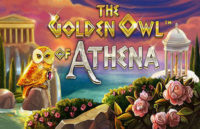 The Golden Owl of Athena Slot Logo