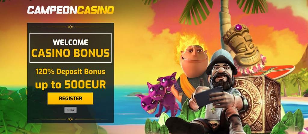 welcome casino bonus campeoncasino