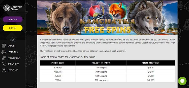 bonanza-game-casino-promotions-free-spins