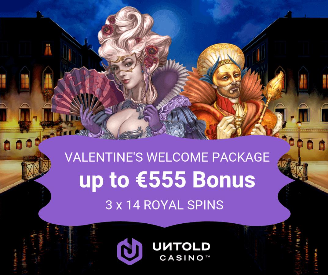 Untold Casino Valentine's Welcome Package