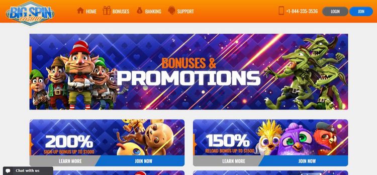 BigSpin Casino Promotions