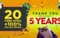 BitStarz Casino 20 free spins