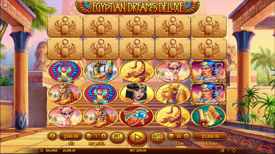 Egyptian Dreams Deluxe Slot by Habanero Review