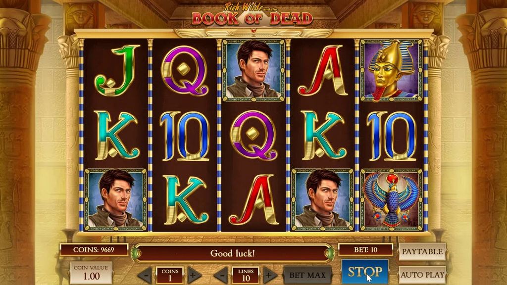 Slot Rich Wild and the Book of Dead Review