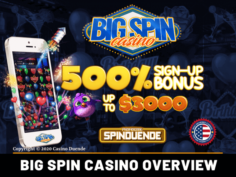 BIG Spin Casino Overview