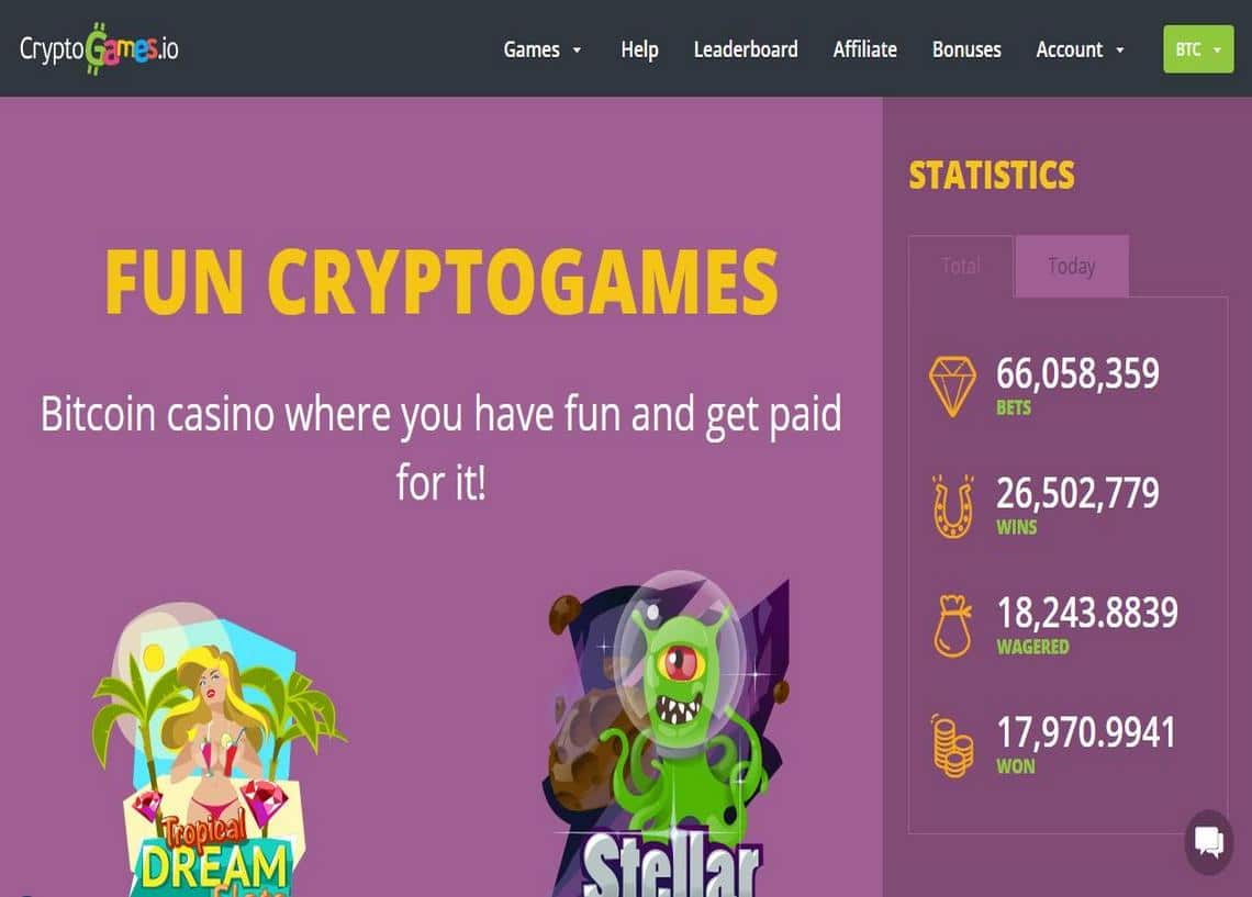 cryptogames casino bitcoin portada | Casino Duende™
