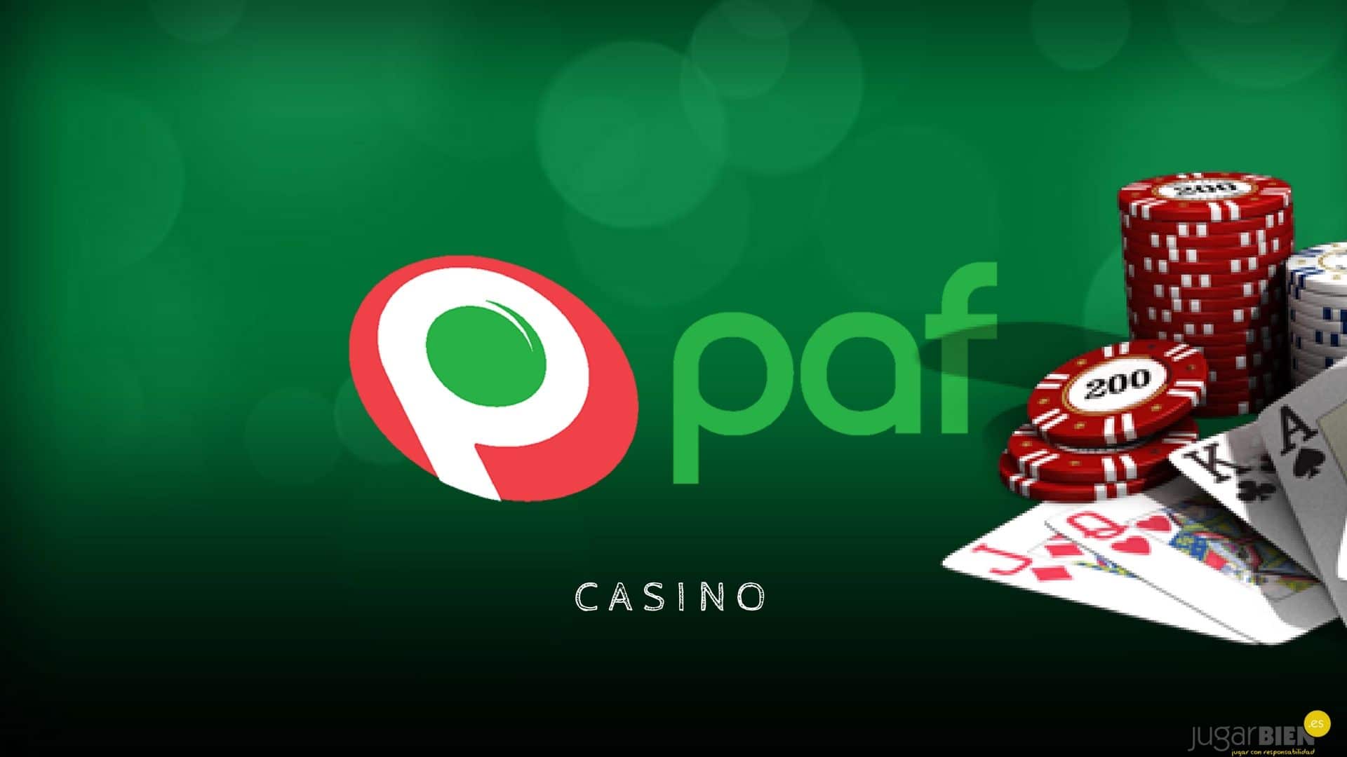 Apuestas deportivas, tragaperras y bonos en Paf Casino