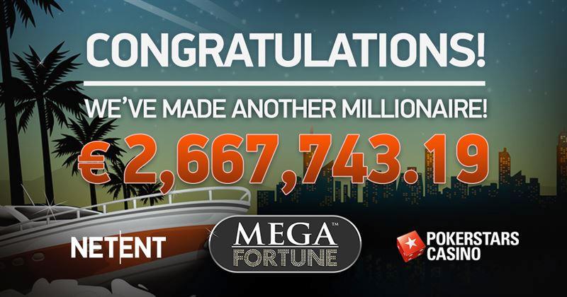 mega fortune jackpots en pokerstars casino