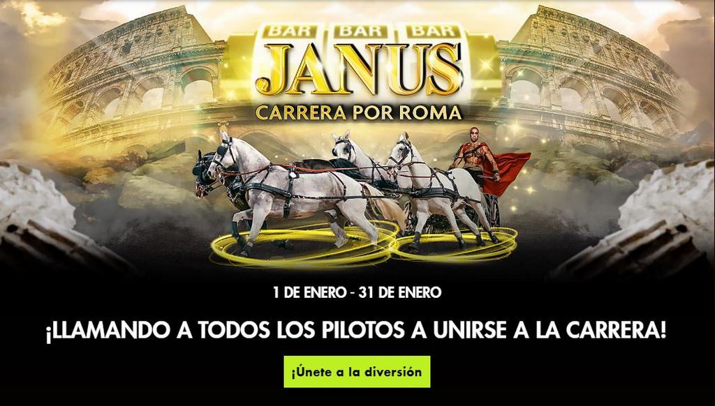 Promocion Janus Carrera Por Roma En Box24 Casino