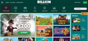 billion casino games