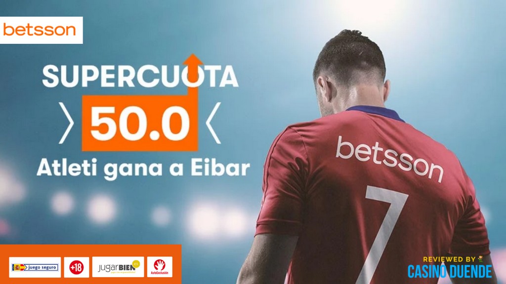 Betsson España Supercuota LaLiga: Atlético gana a Eibar