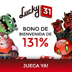 Casino Lucky31 Banner Español 250x250