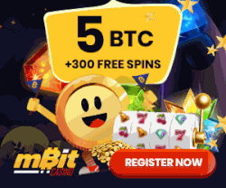 mBit Casino Banner