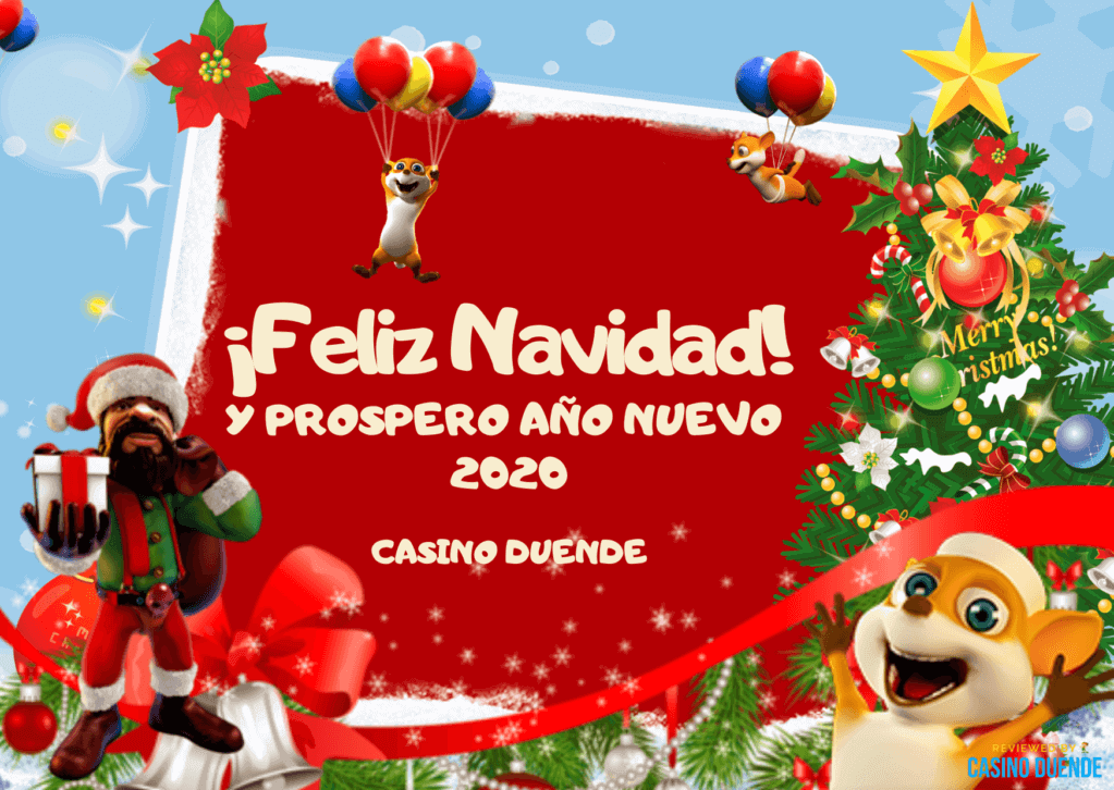 Feliz Navidad y Prospero Año Nuevo 2020 de Casino Duende
