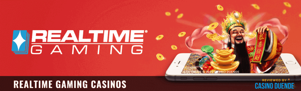 Mejores RealTime Gaming Casinos Online
