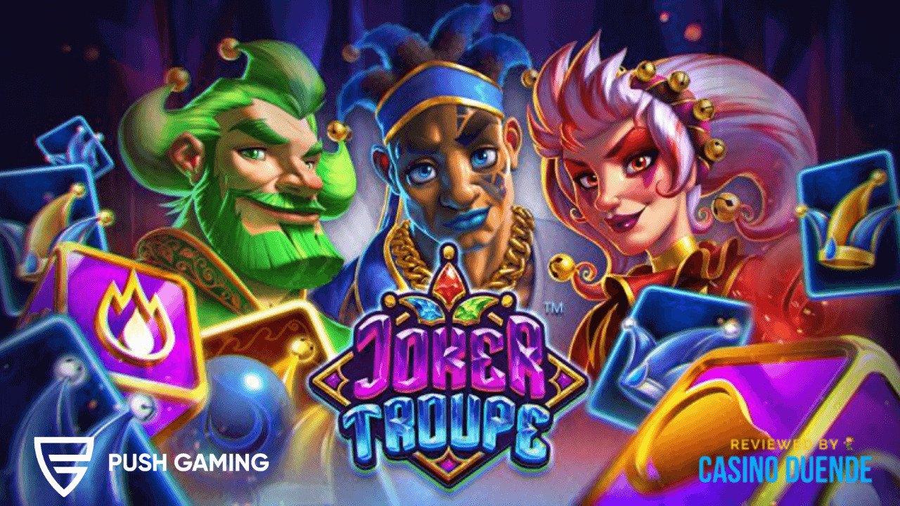 Nueva tragamonedas Joker Troupe de Push Gaming