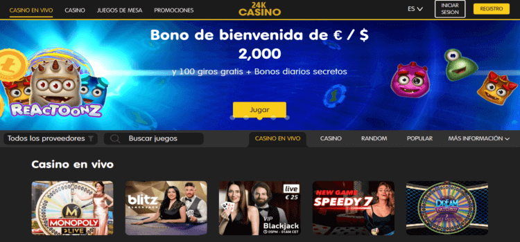 24K Casino Live Casino
