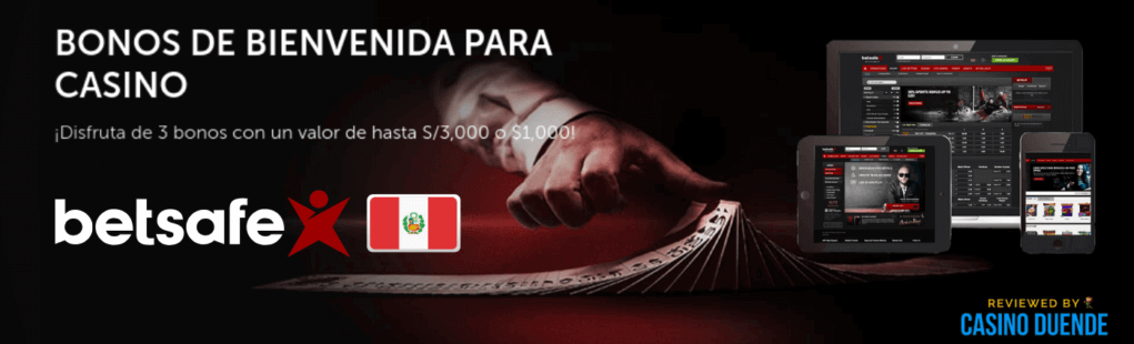 Betsafe Casino Peru Bono de Bienvenida