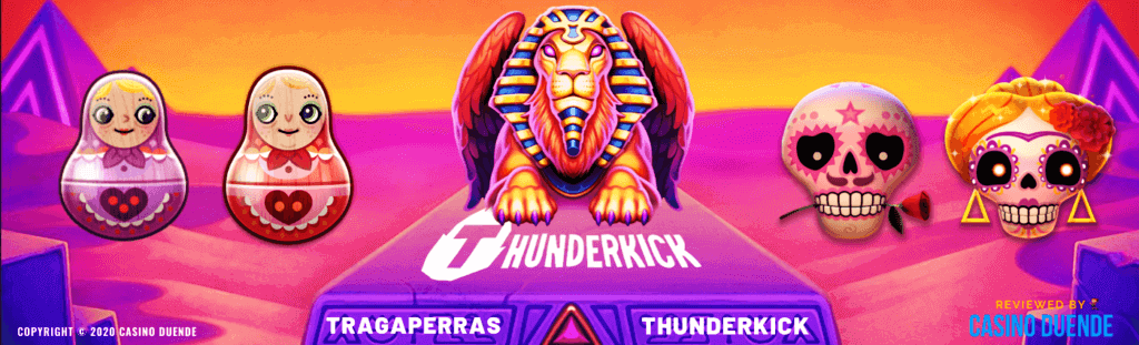 Mejores video tragaperras de Thunderkick Gaming