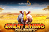 Tragamonedas Great Rhino Megaways Logo