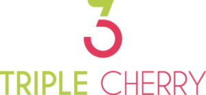 triple cherry gaming logotype