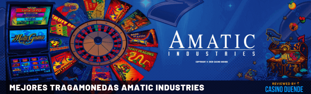 Mejores tragamonedas Amatic Industries