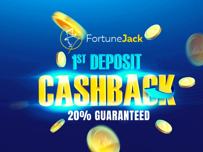 FortuneJack Casino 20% Cashback