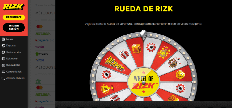 rueda de rizk casino