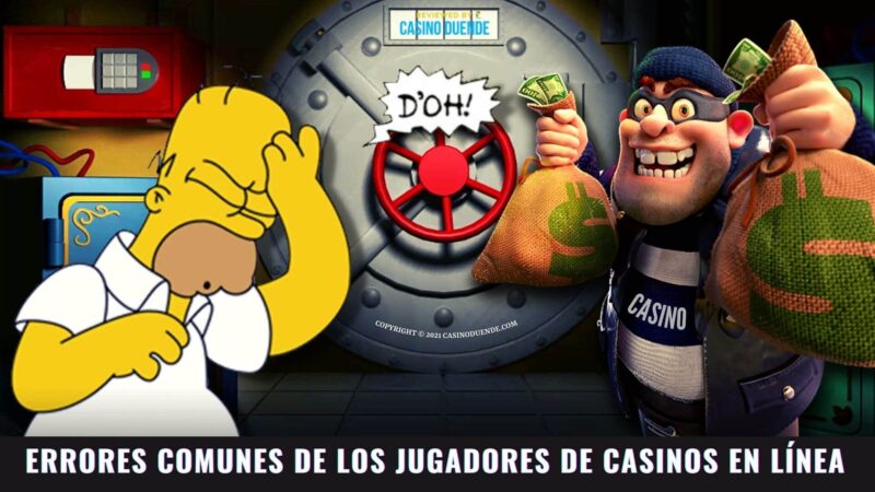 Errores comunes de los jugadores de casinos en línea
