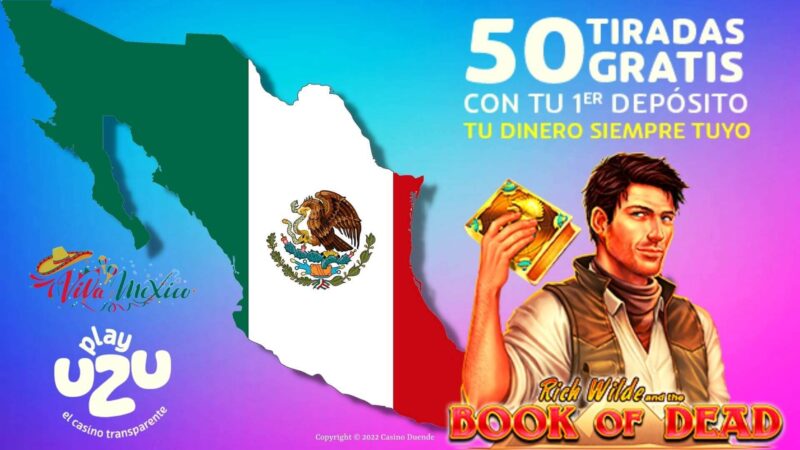 PlayUZU Casino Mexico 50 Giros Gratis